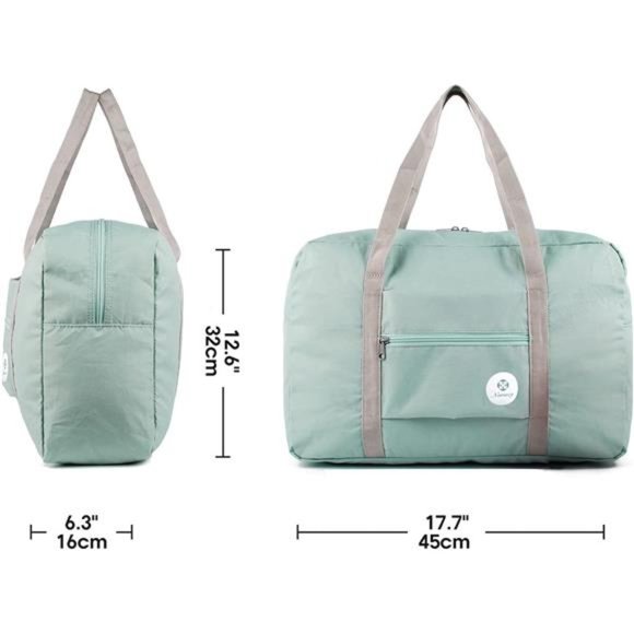 Narwey For Spirit Airlines Foldable Travel Duffel Bag Tote Carry on Luggage - Picture 5 of 7